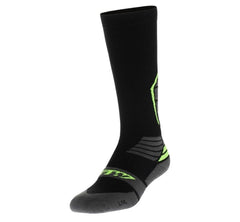 Medias Ciclismo de Compresion GW SK-01 Negro Verde