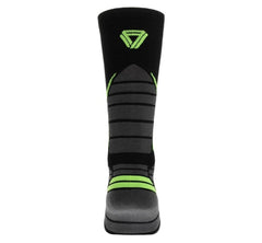 Medias Ciclismo de Compresion GW SK-01 Negro Verde