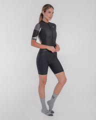 Jersey Ciclismo M/C Mujer GW Bauhaus Negro