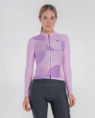 Jersey Ciclismo M/L Mujer GW Bauhaus Lavanda