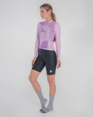 Jersey Ciclismo M/L Mujer GW Bauhaus Lavanda