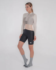 Jersey Ciclismo M/L Mujer GW Bauhaus Coral