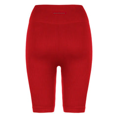 Short Largo Mujer Biker Seamless Spirit Sportfitness Rojo