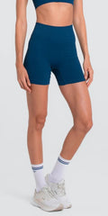 Short Corto Mujer Seamless Spirit Sportfitness Índigo
