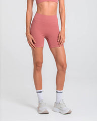 Short Corto Mujer Seamless Spirit Sportfitness Rosado