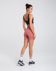 Short Corto Mujer Seamless Spirit Sportfitness Rosado