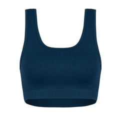 Top Sin Mangas Mujer Seamless Mind Sportfitness Índigo