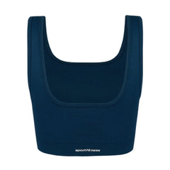 Top Sin Mangas Mujer Seamless Mind Sportfitness Índigo