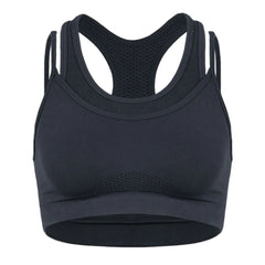Top Sin Mangas Mujer Seamless Dash Sportfitness Humo