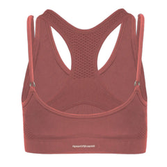Top Sin Mangas Mujer Seamless Dash Sportfitness Rosado