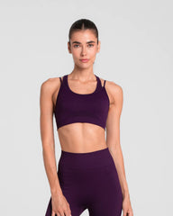 Top Sin Mangas Mujer Seamless Dash Sportfitness Uva