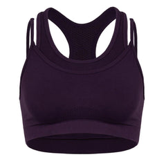Top Sin Mangas Mujer Seamless Dash Sportfitness Uva