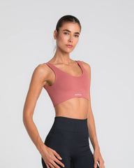 Top Sin Mangas Mujer Seamless Motion Sportfitness Rosado