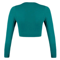 Top Con M/L Mujer Seamless Shake Sportfitness Azul Jade
