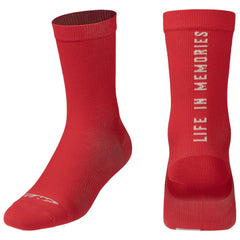 Medias Ciclismo GW Life In Memories Rojo