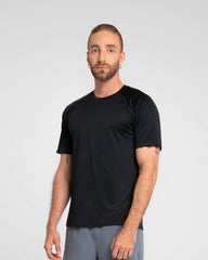 Camiseta M/C Hombre Apex Sportfitness Negro