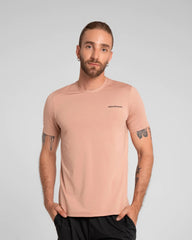 Camiseta M/C Hombre Hardy Sportfitness Caramelo