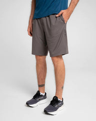 Pantoloneta de Running Hombre Loom Sportfitness Gris