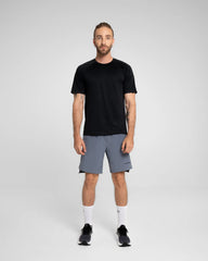 Pantoloneta de Running Hombre Shake Sportfitness Gris