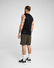 Pantoloneta de Running Hombre Shake Sportfitness Verde