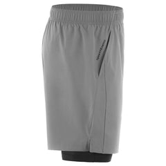 Pantoloneta de Running Hombre Motion Sportfitness Gris
