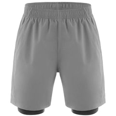 Pantoloneta de Running Hombre Motion Sportfitness Gris