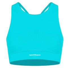 Top Sin Mangas Mujer Cheer Sportfitness Azul