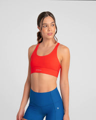 Top Sin Mangas Mujer Bonny Sportfitness Rojo
