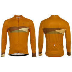 Jersey Ciclismo M/L Hombre GW Crosswalk Mostaza