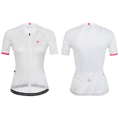 Jersey Ciclismo M/C Mujer GW Sides Blanco