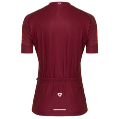 Jersey Ciclismo M/C Mujer GW Stripes Vinotinto
