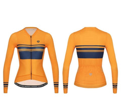 Jersey Ciclismo M/L Mujer GW 2 AND 1 Amarillo