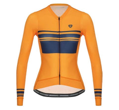Jersey Ciclismo M/L Mujer GW 2 AND 1 Amarillo