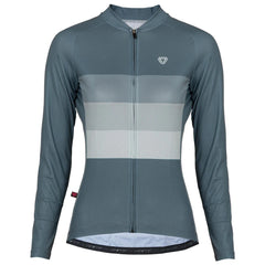 Jersey Ciclismo M/L Mujer GW Fade Gris