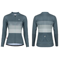 Jersey Ciclismo M/L Mujer GW Fade Gris
