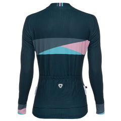 Jersey Ciclismo M/C Mujer GW Crosswalk Azul