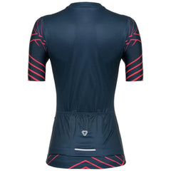 Jersey Ciclismo M/C Mujer GW Pro Entrance Azul Rojo
