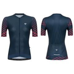 Jersey Ciclismo M/C Mujer GW Pro Entrance Azul Rojo