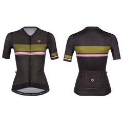Jersey Ciclismo M/C Mujer GW Mistura Caoba