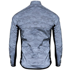 Chaqueta Ciclismo Hombre GW Camuflaje Reflective Gris