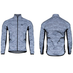Chaqueta Ciclismo Hombre GW Camuflaje Reflective Gris