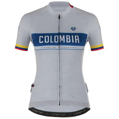 Jersey Ciclismo M/C Mujer GW Colombia Escaladores Gris
