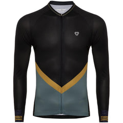 Jersey Ciclismo M/L Hombre GW Retro Azul Block