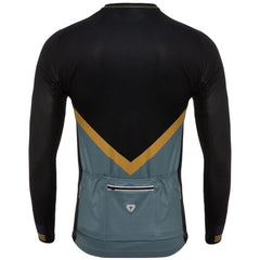 Jersey Ciclismo M/L Hombre GW Retro Azul Block