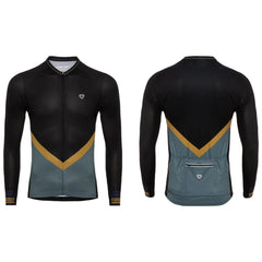 Jersey Ciclismo M/L Hombre GW Retro Azul Block