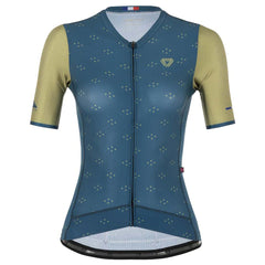 Jersey Ciclismo M/C Mujer GW Liberte Alpes Azul