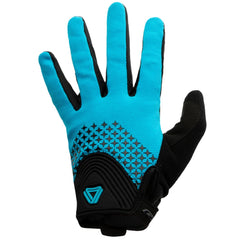 Guantes Ciclismo Largos GW Full Torch Azul Claro