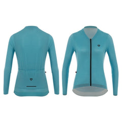 Jersey Ciclismo M/L Mujer GW Dig Azul Celeste