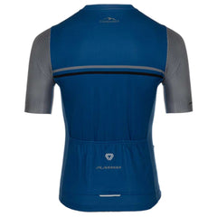 Jersey Ciclismo M/C Hombre GW Flamma Azul Gris