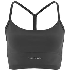 Top Sin Mangas Mujer Moon Sportfitness Gris